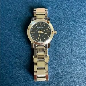 Burberry BU9201 Black Face Stainless Steel Watch